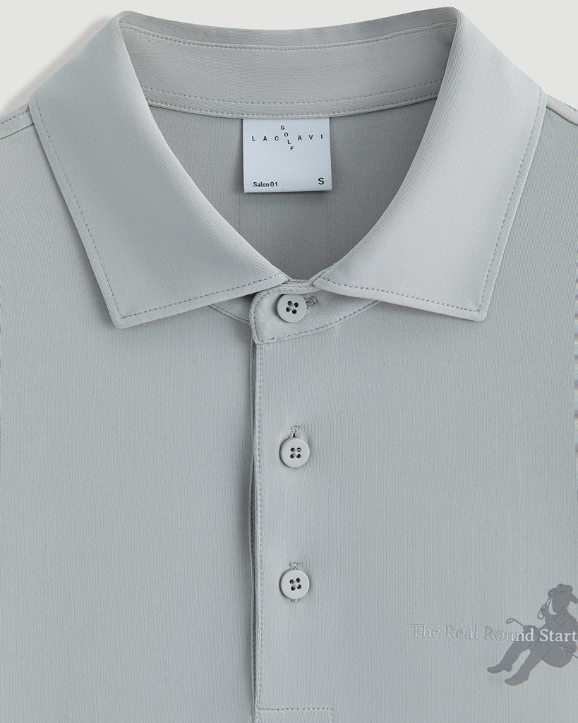 Cowboy Performance Polo Ash - Laclavi Golf